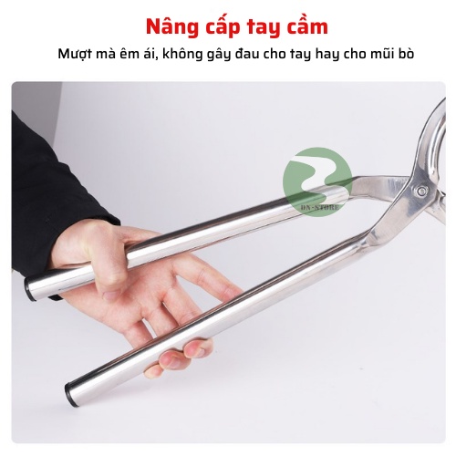 Kìm bấm mũi bò Dương ninh Vòng nhựa có chốt 5.5cm KM23