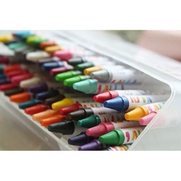 [ Mua ngay nhận ưu đãi của TINI ] Hộp bút màu sáp 64 món cho bé GDTRUONG07 TNMART