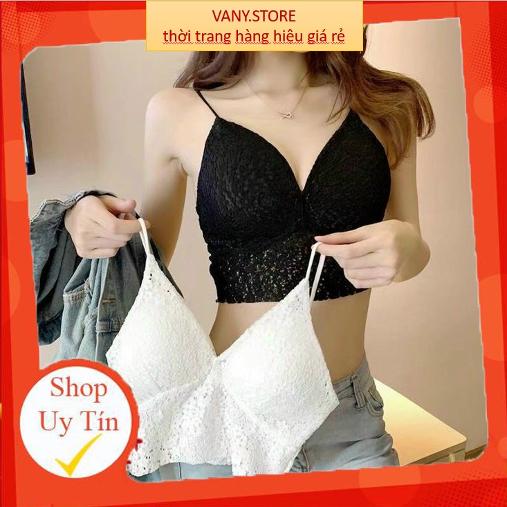 Áo Lót Nữ - Áo Bra Nữ Hoa Nhí cổ chữ V phong cách trẻ trung năng động mẫu BRA04