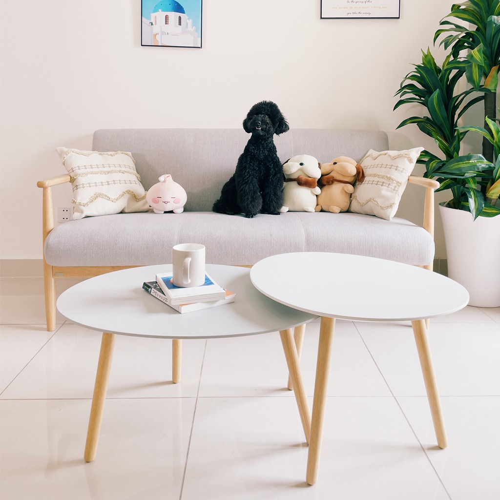 Bàn Sofa MOHO MILAN 601 Màu Xám