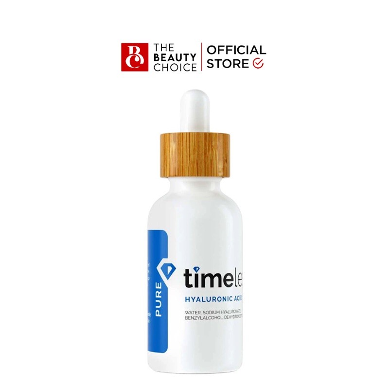 Tinh chất cấp nước Timeless Hyaluronic Acid Pure (30mL)