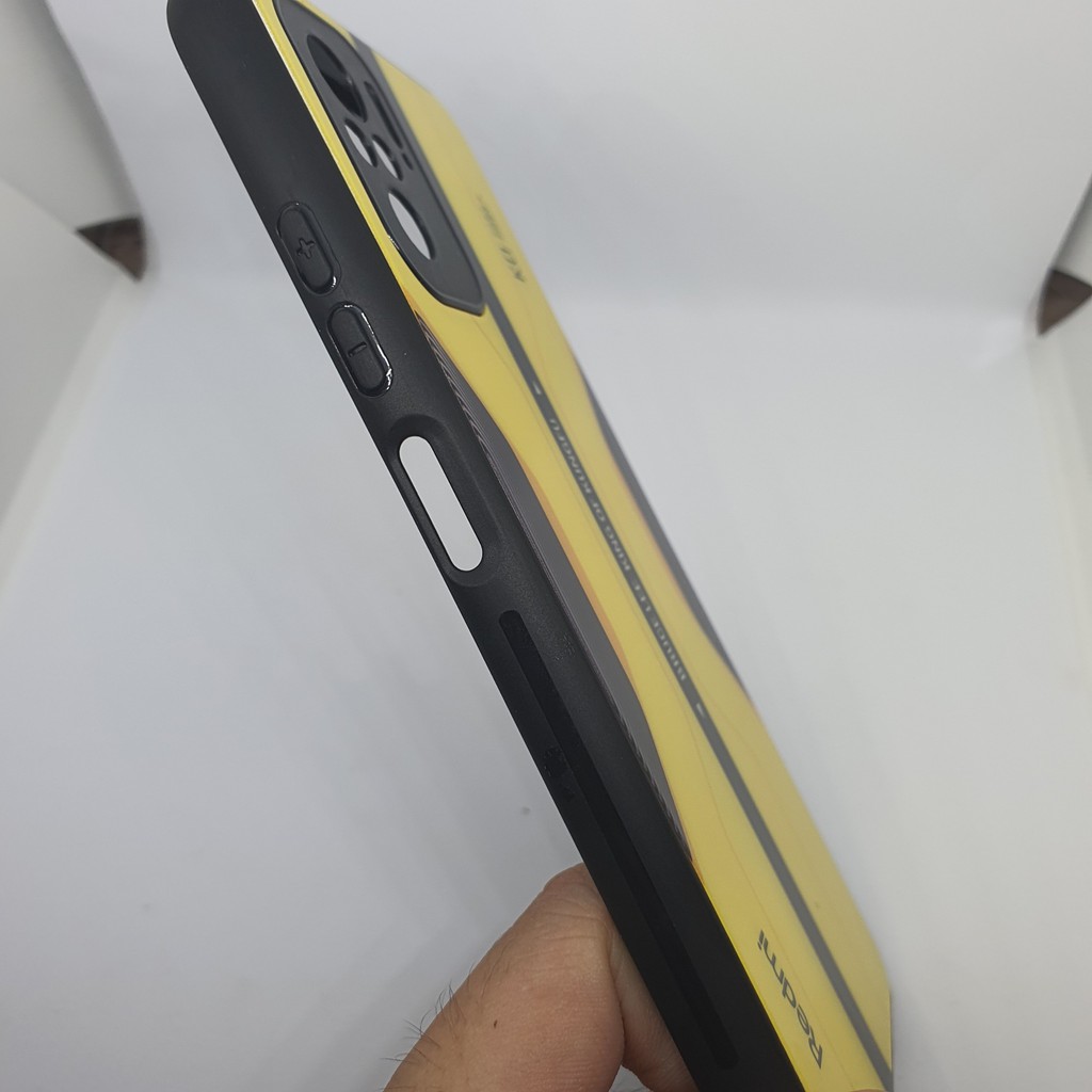 Ốp lưng kính cường lực Xiaomi Redmi Note 10 - Bruce Lee Edition