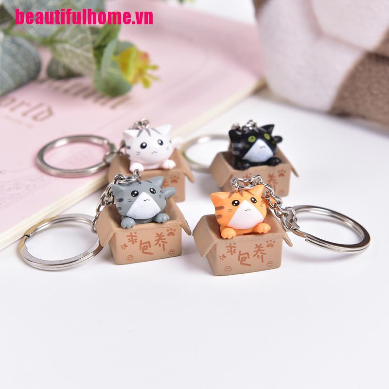 Chìa Khóa Mèo Hoạt Hình Dễ Thương