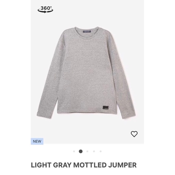 áo giữ nhiệ nam vải thun len gloria-jeans