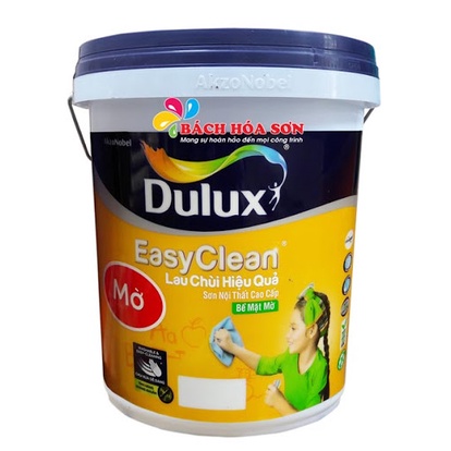 Sơn nội thất Dulux lau chùi hiệu quả