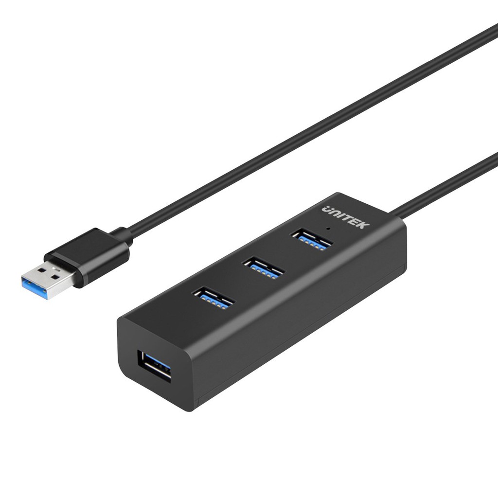 Bộ chia cỗng USB UNITEK, Hub 4 port chia cỗng USB cho nhiều thiết bị 1 ra 4 tốc độ 2.0