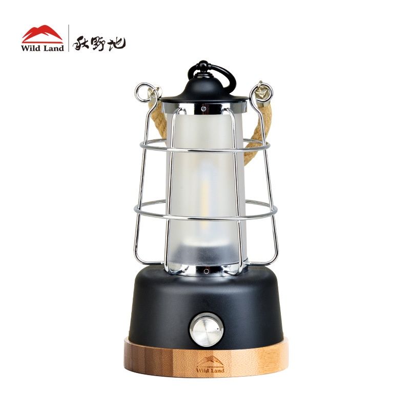 Đèn bão dã ngoại sạc pin Wild Land - Hemp Rope Lantern