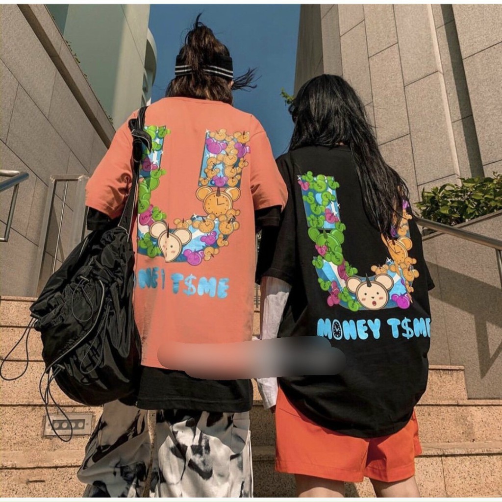 Áo Thun tay lỡ unisex DHL Swag phông nam nữ form rộng oversize phong cách ulzzang tee basic