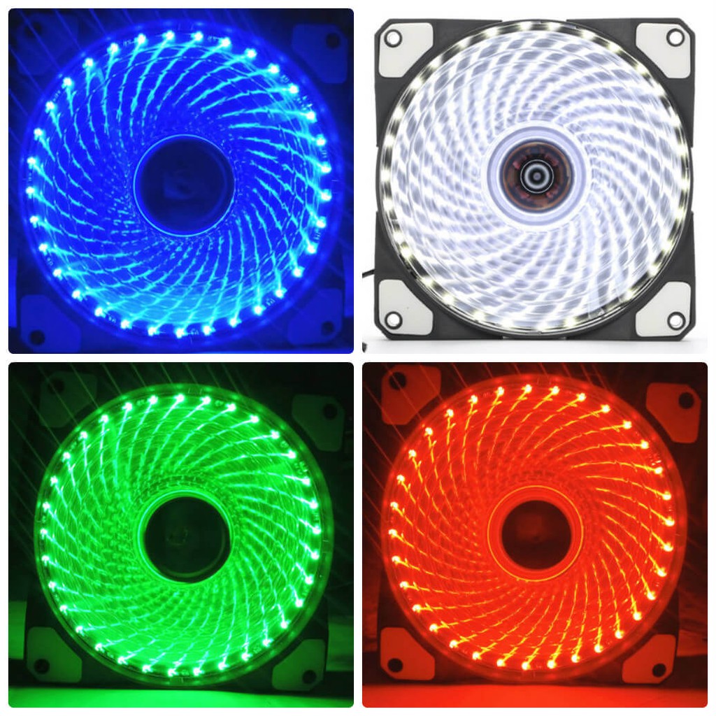 Fan Case Coolman 33 Led - 4 Màu Tùy Chọn