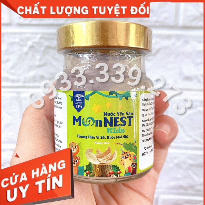 Yến Sào Monnest Kids 22% 70ml