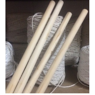 Gỗ thông thanh vuông 5, 6 ,7, 8, 10, 12, 15mm dài 50cm (+-1cm) bào 4 mặt