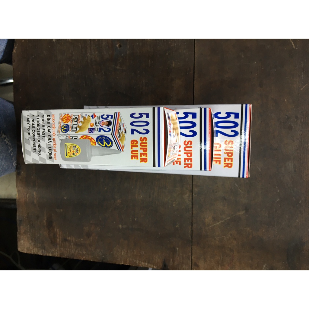 Keo dán sắt 502 hiệu Con Gấu 100ml / 200gml / 500ml, keo dán siêu dính