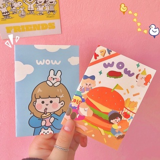 Note sổ tay A6 hình dễ thương