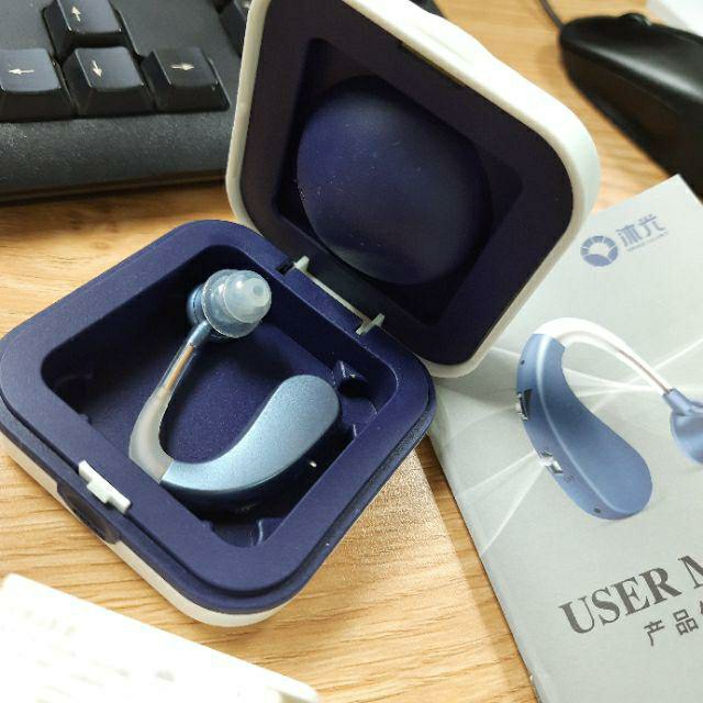 Máy Trợ Thính,Tai Nghe Trợ Thính Không Dây VHP 1204,trợ thính cho người già Chế độ lọc tiếng ồn, chống sôi hú