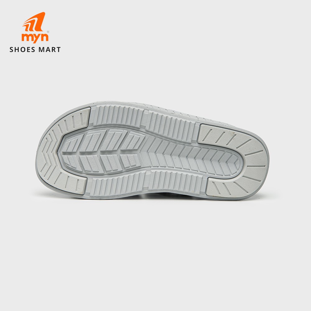 Giày Sandal Nam Nữ Nanu 11 - All grey -3 quai ngang có thể tháo quai sau