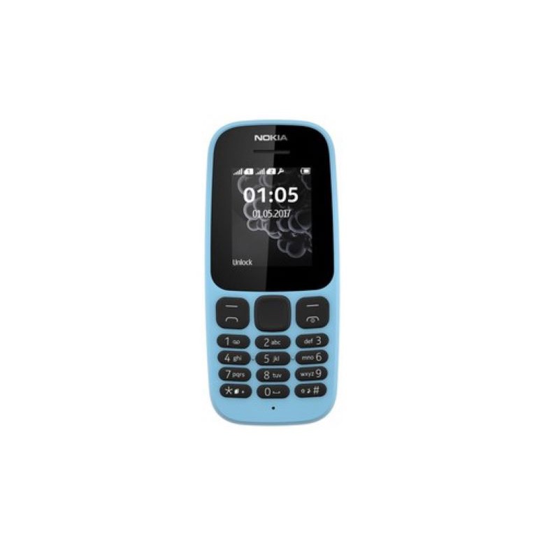 Điện Thoại Nokia Giá Rẻ Nokia 105 2017 1Sim Có Pin Sạc Hàng Công Ty