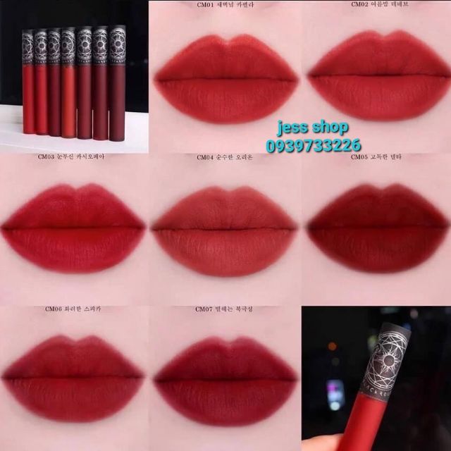 Son Kem Lì Black Rouge Cream Matt Rouge bản CM | BigBuy360 - bigbuy360.vn