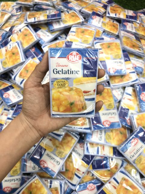 Bột Gelatine/ gelatin Ruf Đức làm thạch, mouse, kẹo dẻo