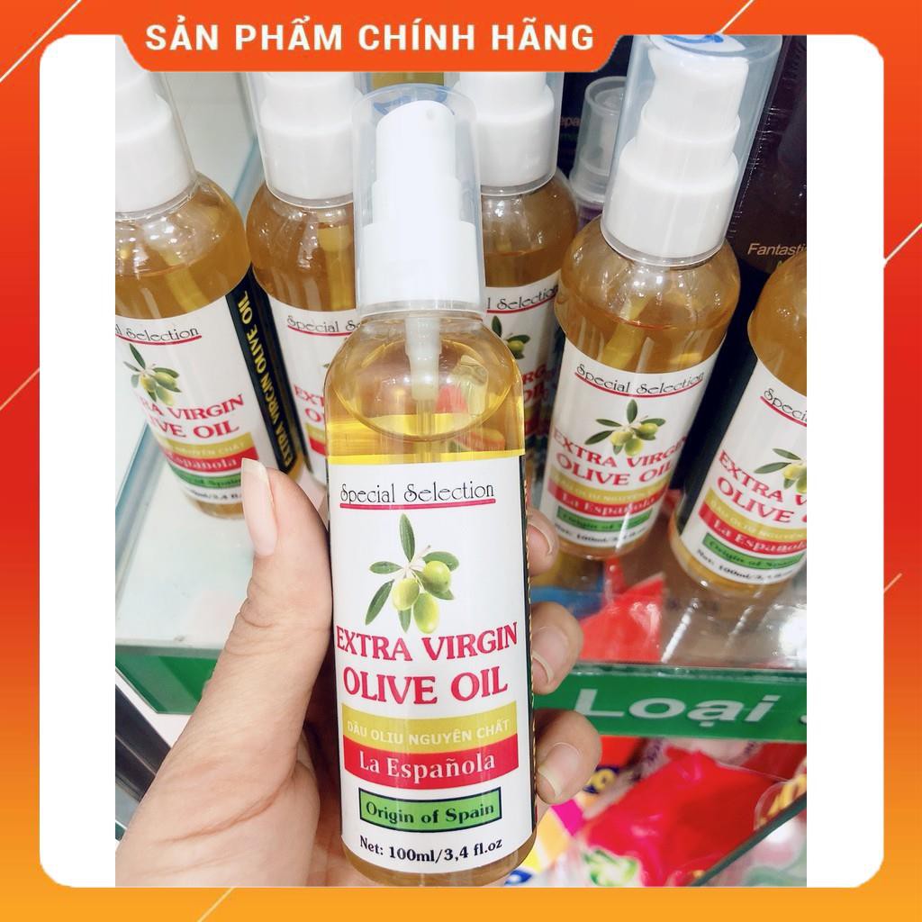 Dầu Oliu nguyên chất Extra Virgin 100ml