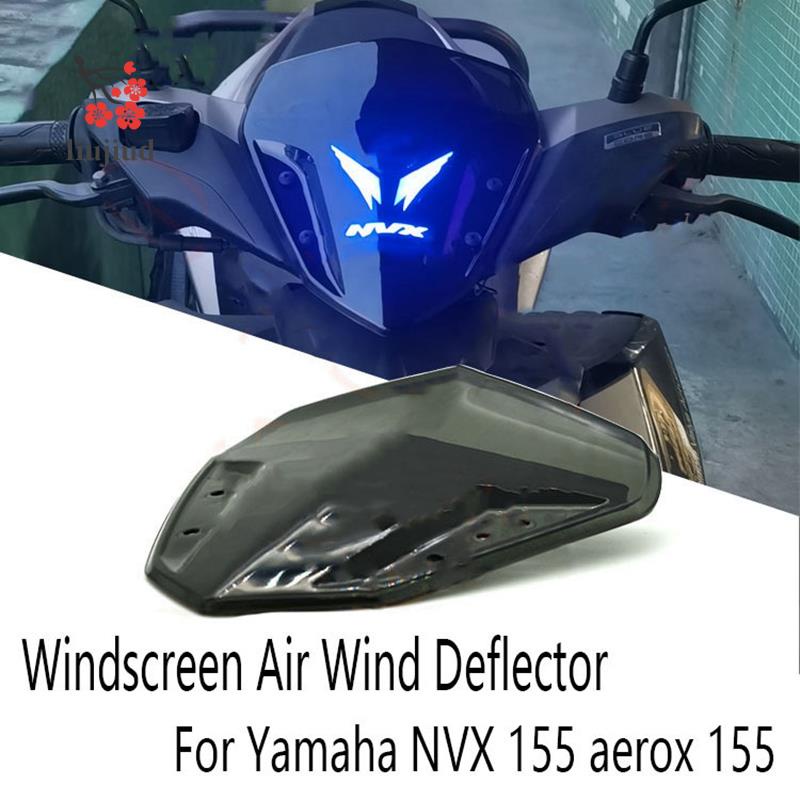 Kính Chắn Gió Kèm Đèn LED Dành Cho Xe Mô Tô Yamaha NVX155 Aerox155