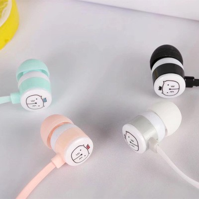 Tai nghe mèo may mắn TNI22 tai nghe cute tai nghe dễ thương mèo vương miện