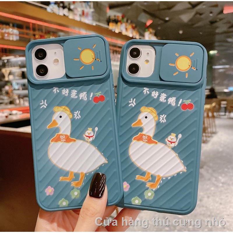 iphone case iphone 11✷Push-pull lens Apple 12 mobile phone case iphone11 silicone X anti-drop xsmax all-inclusive xr camera pro slide cover 8plus block 7p cute 6 protective 6s female S funny xsxmax soft