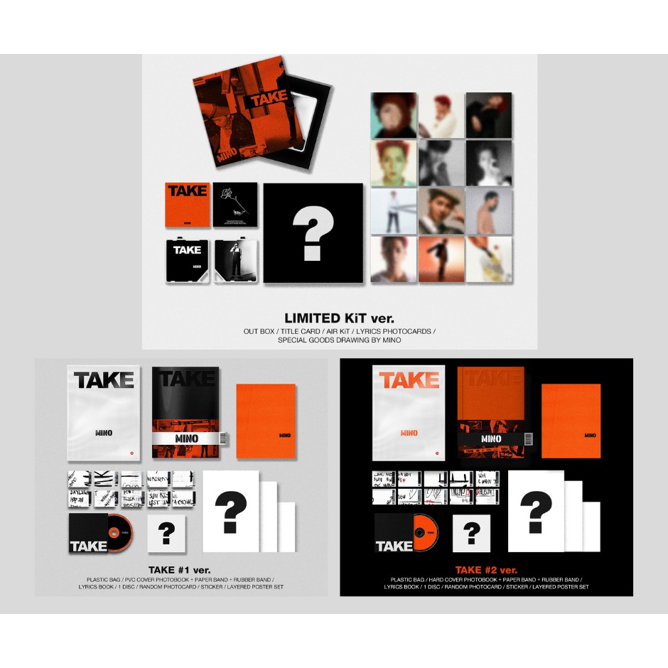 MINO FULL ALBUM THỨ 2 "TAKE"