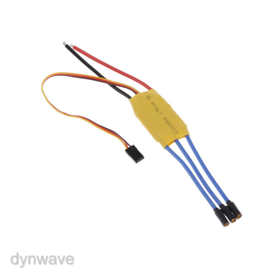 Bộ Điều Khiển Tốc Độ Động Cơ Không Chổi Than 30A ESC DC 12V 3 Pha