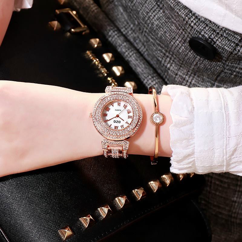 Đồng hồ thời trang nữ DZG mẫu cườm mới AB123 | BigBuy360 - bigbuy360.vn