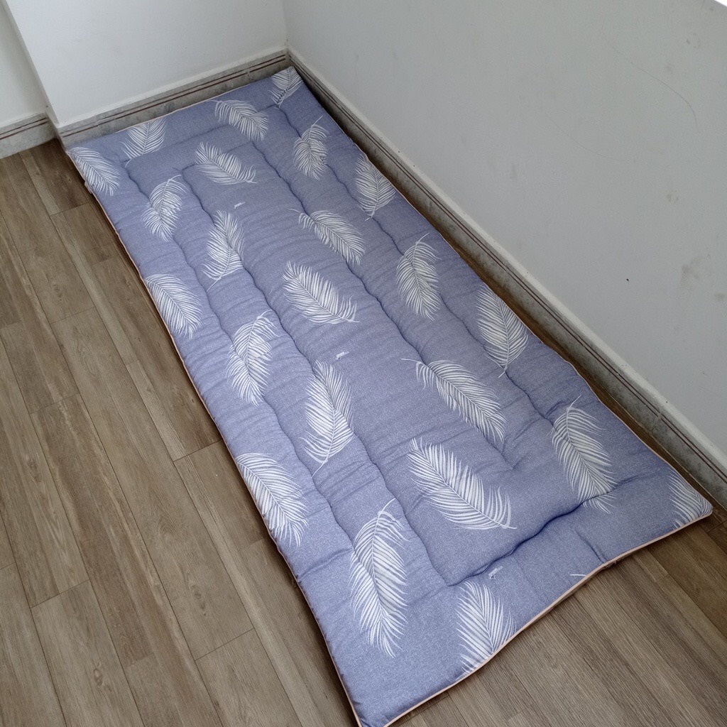 Nệm văn phòng cá nhân 1 người nằm tiện ích đa năng coton 100% chần gòn