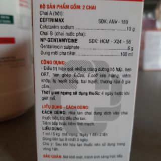 Cefogen kháng sinh gia cầm
