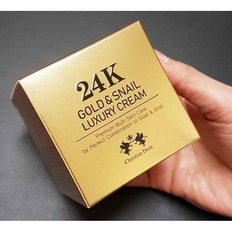 KEM ỐC SÊN 24k gold & snail luxury cream Kem dưỡng trắng da.