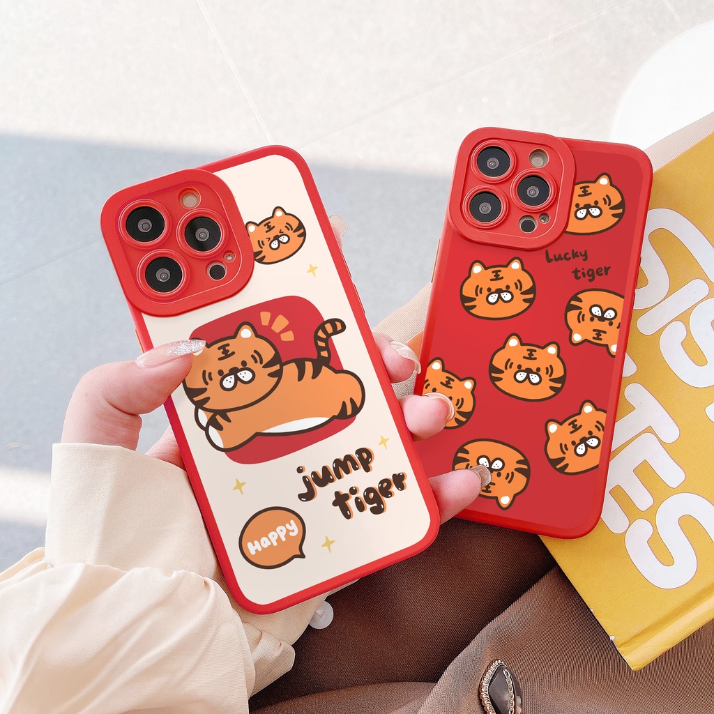Ốp lưng iphone Jump Ti.ger cạnh vuông 6/6plus/6s/6splus/7/7plus/8/8plus/x/xr/xs/11/12/13/pro/max/plus/promax | BigBuy360 - bigbuy360.vn