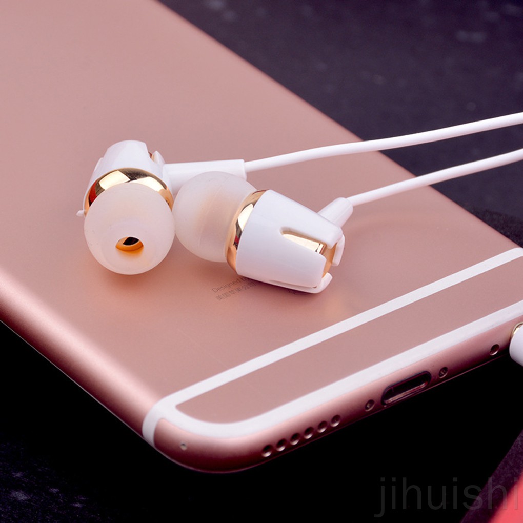 Tai Nghe Nhét Tai Có Dây Tích Hợp Micro Cho Android iOS