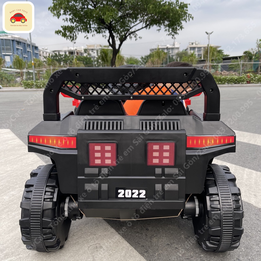 Xe điện trẻ em địa hình Jeep 2022