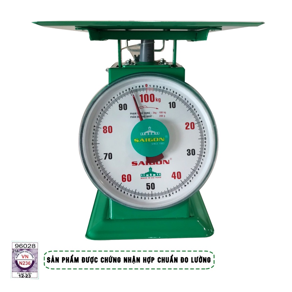 Cân 100 kg bảo hành 12 tháng