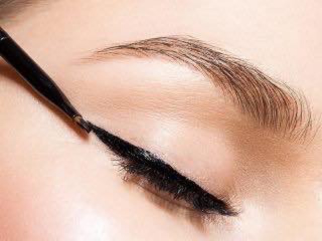 Cọ  kẻ mắt nước , tán bột mày eye liner