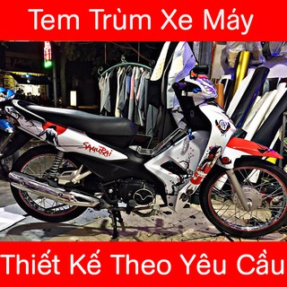 Tem Trùm Wave Đỏ Trắng Samurai