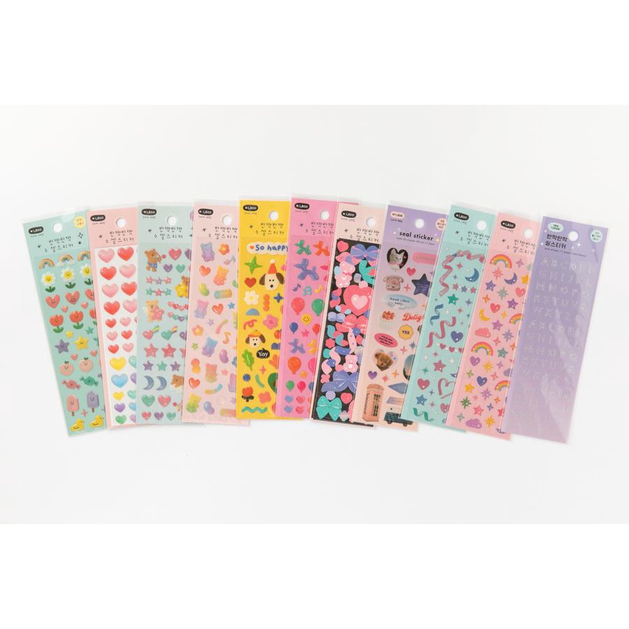Sticker Dán Nổi ARTBOX Hàn Quốc Hình Gấu Gummy Và Jelly Xinh Xắn