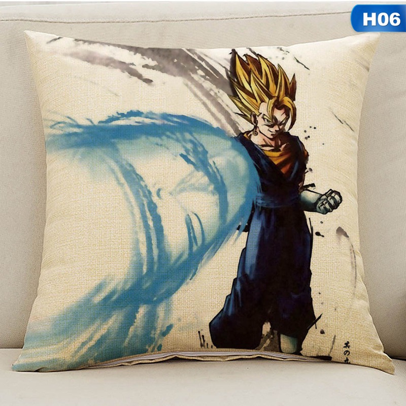 Vỏ gối hình dragon ball z phong cách vintage