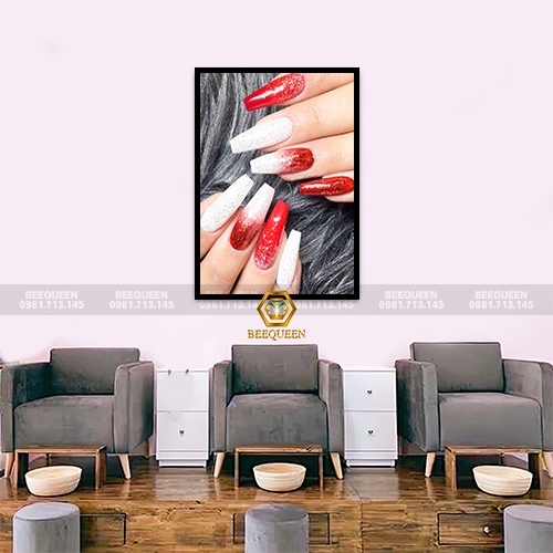 20 Mẫu Tranh Nail Trang Trí Tiệm Nail - Phong Cách Nail Art