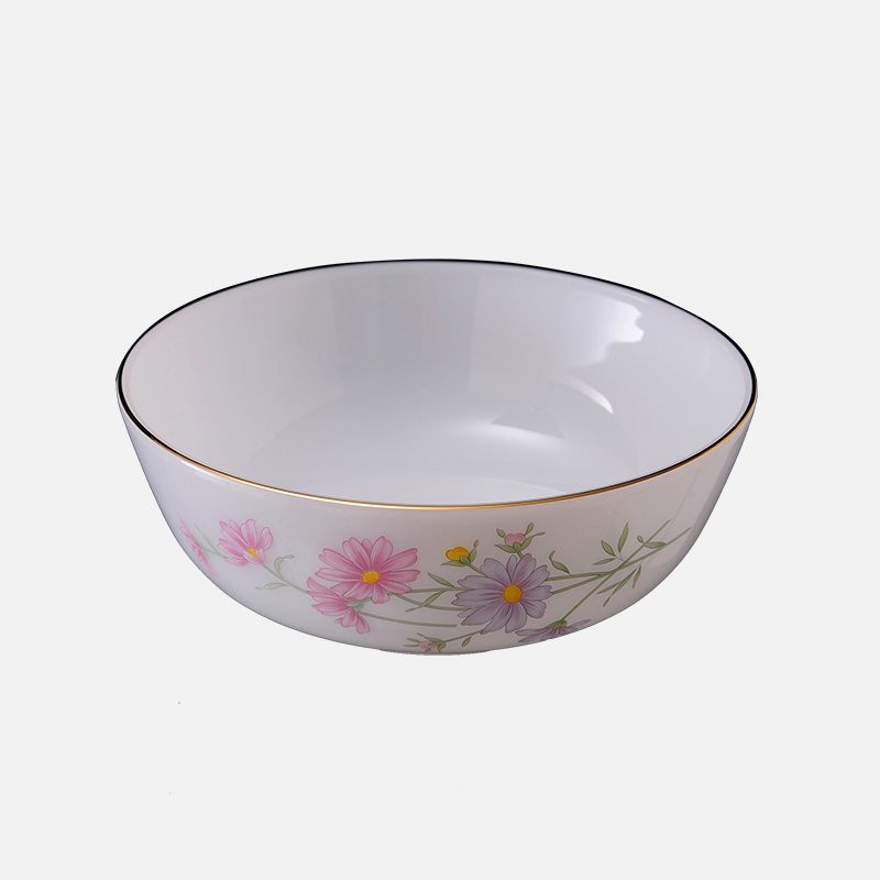 Tô sâu 16.5cm (767) thủy tinh ngọc cao cấp USA Home Set (sứ Mỹ), nhập khẩu Thái Lan, an toàn cho sức khỏe_KokiaHome