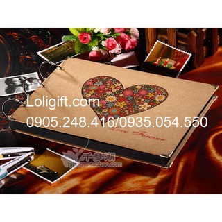 Album bìa cứng 10 inch love you forever