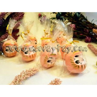Daruma 5cm màu hồng