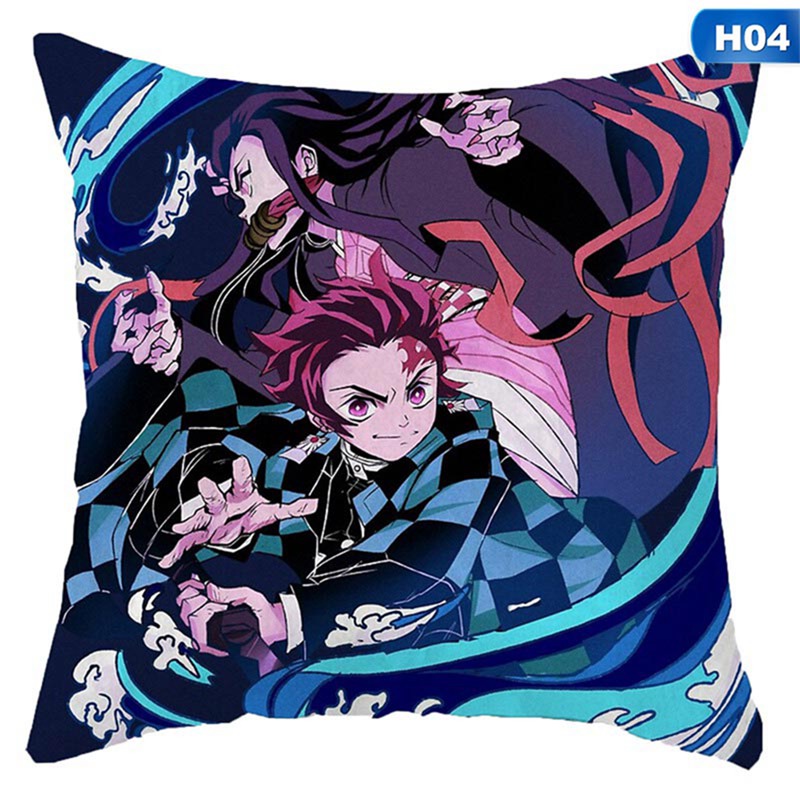 Vỏ Gối In Hình Nhân Vật Anime Demon Slayer Kimetsu No Yaiba