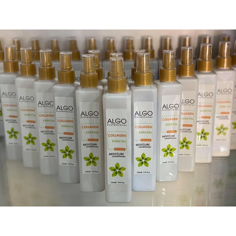 Xịt dưỡng phục hồi và bảo vệ tóc Algo Collagen Keratin 250ml