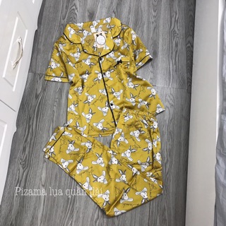 Combo bộ lụa quần dài