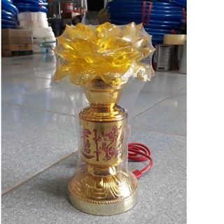 Đèn thờ hoa sen đổi nhiều màu siêu đẹp