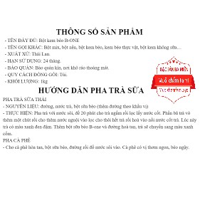 Bột béo B ONE Gói 500g [FAMI SHOP CẦN THƠ] | BigBuy360 - bigbuy360.vn