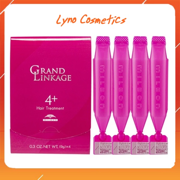 MILBON - Kem xả collagen Grand Linkage 4+ NEW hấp dưỡng phục hồi tóc khô sơ